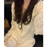 クリームシフォンストリングブラウス/2025 AW COLLECTION | by muni:r | 詳細画像8