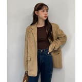 スエードシングルジャケット 2025 AW | by muni:r | 詳細画像7