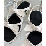 ツインリボンストラップサンダル | by muni:r | 詳細画像2