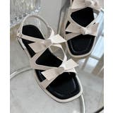 ツインリボンストラップサンダル | by muni:r | 詳細画像4