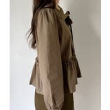 【着用動画あり 2色展開】ロマンティックボウタイブラウス 2025 | by muni:r | 詳細画像13 