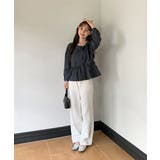 【着用動画あり 2色展開】ロマンティックボウタイブラウス 2025 | by muni:r | 詳細画像17 