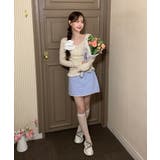 レースリボンストラップトップス/2025 AW COLLECTION | by muni:r | 詳細画像2 