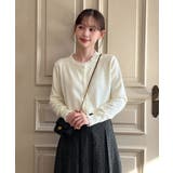 パールボタンカーディガン/2025 AW COLLECTION | by muni:r | 詳細画像1 