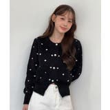 ドットニットカーディガン 2025 AW | by muni:r | 詳細画像10 