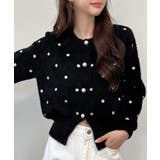 ドットニットカーディガン 2025 AW | by muni:r | 詳細画像11 