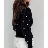 ドットニットカーディガン 2025 AW | by muni:r | 詳細画像18 