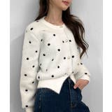 ドットニットカーディガン 2025 AW | by muni:r | 詳細画像2 