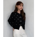 ドットニットカーディガン 2025 AW | by muni:r | 詳細画像20 