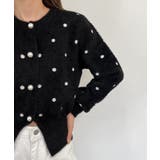 ドットニットカーディガン 2025 AW | by muni:r | 詳細画像23 