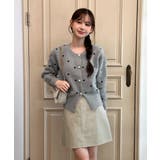 ドットニットカーディガン 2025 AW | by muni:r | 詳細画像25 