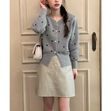 ドットニットカーディガン 2025 AW | by muni:r | 詳細画像26 