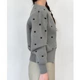 ドットニットカーディガン 2025 AW | by muni:r | 詳細画像34 