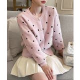 ドットニットカーディガン 2025 AW | by muni:r | 詳細画像36 