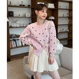 ドットニットカーディガン 2025 AW | by muni:r | 詳細画像37 