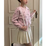 ドットニットカーディガン 2025 AW | by muni:r | 詳細画像42 