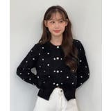 ドットニットカーディガン 2025 AW | by muni:r | 詳細画像9 