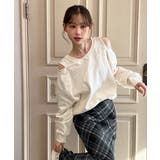 【着用動画あり 4色展開】ショルダーカットアウトスウェット 2025 | by muni:r | 詳細画像13