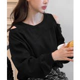 【着用動画あり 4色展開】ショルダーカットアウトスウェット 2025 | by muni:r | 詳細画像24