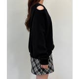 【着用動画あり 4色展開】ショルダーカットアウトスウェット 2025 | by muni:r | 詳細画像30