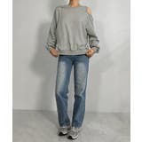 【着用動画あり 4色展開】ショルダーカットアウトスウェット 2025 | by muni:r | 詳細画像34