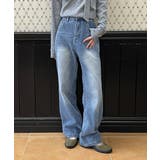 ルーズフィットウォッシングデニムパンツ 2025 AW | by muni:r | 詳細画像4