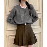 【着用動画あり 2サイズ 3色展開】コーデュロイプリーツスカート | by muni:r | 詳細画像19 