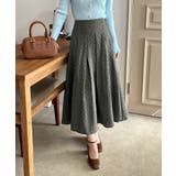 ハートドットプリーツロングスカート/2025 AW COLLECTION | by muni:r | 詳細画像1 