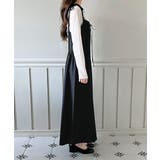 リボンデニムキャミロングワンピース/2025 AW COLLECTION | by muni:r | 詳細画像6 