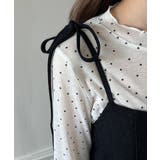 リボンデニムキャミロングワンピース/2025 AW COLLECTION | by muni:r | 詳細画像8 