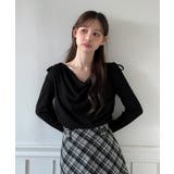 ドレープシャーリングブラウスTシャツ /2025 AW COLLECTION | by muni:r | 詳細画像12