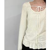 ドットリボンフリルTシャツ 2025 AW | by muni:r | 詳細画像10