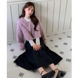 【着用動画あり 5色展開】シャイニーファークロップカーディガン 2025 | by muni:r | 詳細画像16 