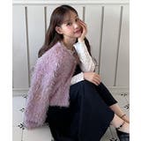 【着用動画あり 5色展開】シャイニーファークロップカーディガン 2025 | by muni:r | 詳細画像18 