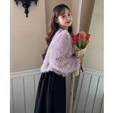 【着用動画あり 5色展開】シャイニーファークロップカーディガン 2025 | by muni:r | 詳細画像19 