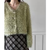 【着用動画あり 5色展開】シャイニーファークロップカーディガン 2025 | by muni:r | 詳細画像32 