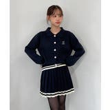 カラー配色ニットツーピース 2025 AW | by muni:r | 詳細画像20 