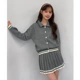 カラー配色ニットツーピース 2025 AW | by muni:r | 詳細画像5 