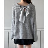 【着用動画あり 2色展開】リボンストラップポイントニット 2025 | by muni:r | 詳細画像10