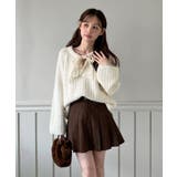 【着用動画あり 2色展開】リボンストラップポイントニット 2025 | by muni:r | 詳細画像12