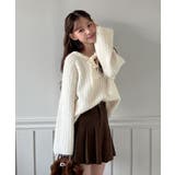 【着用動画あり 2色展開】リボンストラップポイントニット 2025 | by muni:r | 詳細画像13