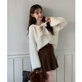 【着用動画あり 2色展開】リボンストラップポイントニット 2025 | by muni:r | 詳細画像16