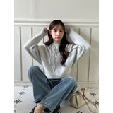 【3WAY 着用動画あり 4色展開】ストラップオフショルダーニット | by muni:r | 詳細画像13