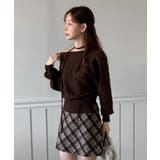 【3WAY 着用動画あり 4色展開】ストラップオフショルダーニット | by muni:r | 詳細画像28