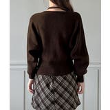 【3WAY 着用動画あり 4色展開】ストラップオフショルダーニット | by muni:r | 詳細画像34