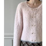 ハートボタン ファー ニットカーディガン | by muni:r | 詳細画像20 