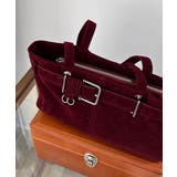 【着用動画あり 2色展開】バックルスウェードショルダーバッグ 2025 | by muni:r | 詳細画像2 