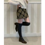 ベルテッドチェックミニスカート 2025 AW | by muni:r | 詳細画像13 