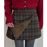 モダンチェックラップミニスカート 2025 AW | by muni:r | 詳細画像15