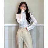 ドットハイネックTシャツ 2025 AW | by muni:r | 詳細画像12